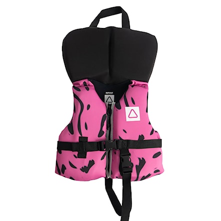 Kamizelka wakboardowa Follow Pop ISO Jacket Infant pink 2023 - 1