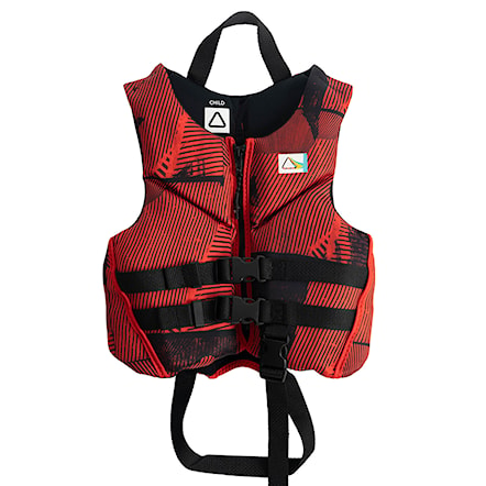 Vesta na wakeboard Follow Pop ISO Jacket Youth sketch/red 2023 - 1