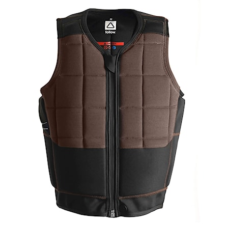 Wakeboard Vest Follow RD Impact black/brown 2022 - 1