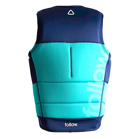 Wakeboard Vest Follow Signal Impact teal 2022 - 2