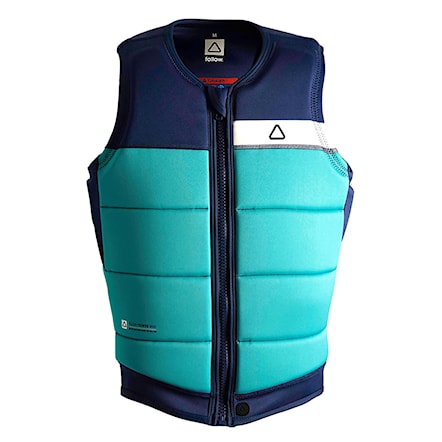 Wakeboard Vest Follow Signal Impact teal 2022 - 1