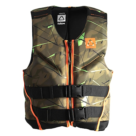 Wakeboard Vest Follow Youth Pop Iso jungle camo 2022 - 1