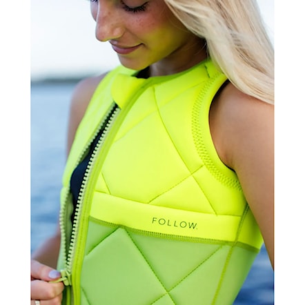 Wakeboard Vest Follow Wms Athena Impact fluro yellow 2025 - 6