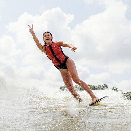 Kamizelka wakeboardowa Follow Wms Cleo Impact coral 2026 - 3