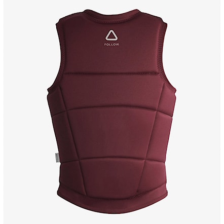 Kamizelka wakeboardowa Follow Wms Finesse Impact maroon 2026 - 2