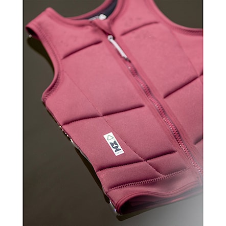 Kamizelka wakeboardowa Follow Wms Finesse Impact maroon 2026 - 6