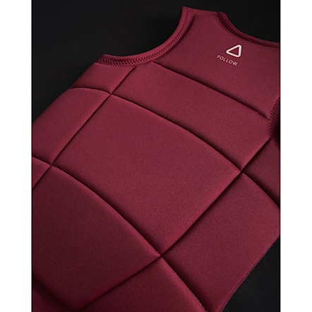 Kamizelka wakeboardowa Follow Wms Finesse Impact maroon 2026 - 9