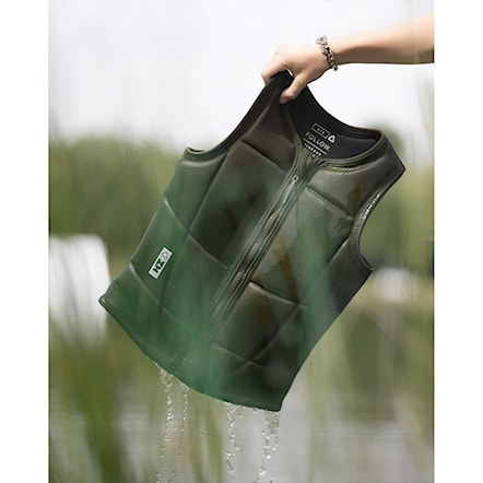 Kamizelka wakeboardowa Follow Wms Finesse Impact olive 2026 - 3