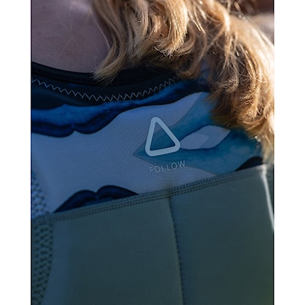 Kamizelka wakeboardowa Follow Wms Harmony Impact grey river 2026 - 5