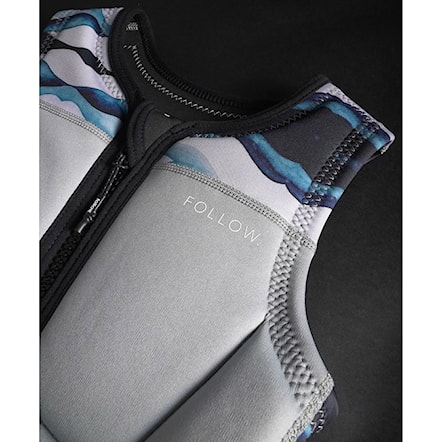 Kamizelka wakeboardowa Follow Wms Harmony Impact grey river 2026 - 9