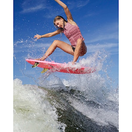 Kamizelka wakboardowa Follow Wms Total Impact pink 2025 - 2