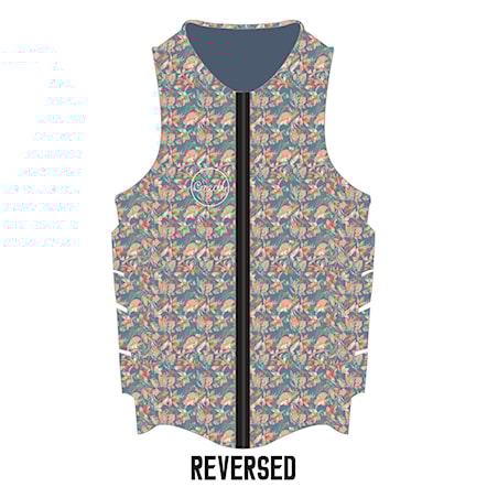 Kamizelka wakboardowa O'Neill Wms Slasher B Comp Vest copen blue/painted tropics 2025 - 3