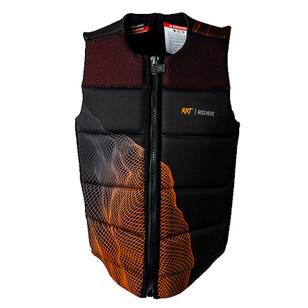 Wakeboard Vest Ronix RXT electro orange/black 2024 - 1