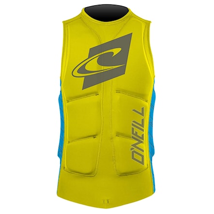 Wakeboard Vest O'Neill Gooru Comp yellow/sky 2015 - 1