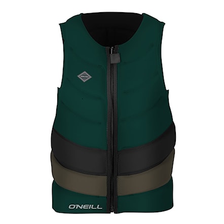 Wakeboard Vest O'Neill Gooru-Tech Comp Vest reef/black/khaki 2018 - 1