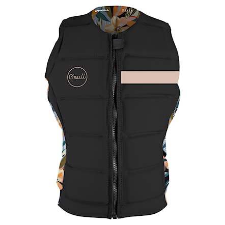Wakeboard Vest O'Neill Wms Bahia Competition Vest black/demi floral 2023 - 1