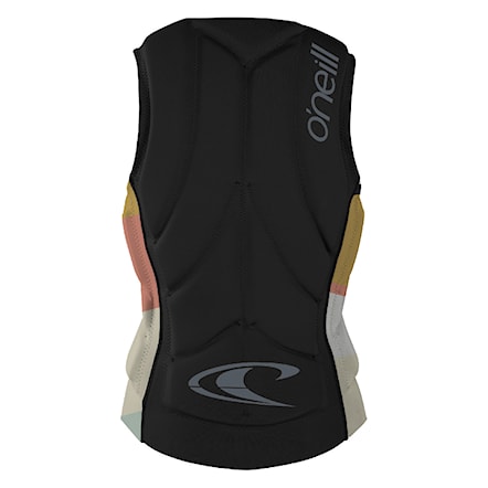 Vesta na wakeboard O'Neill Wms Slasher Comp Vest black/jasmine 2022 - 2