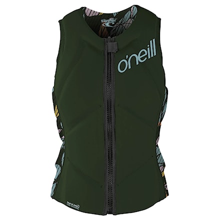 Vesta na wakeboard O'Neill Wms Slasher Comp Vest dark olive/baylen 2021 - 1