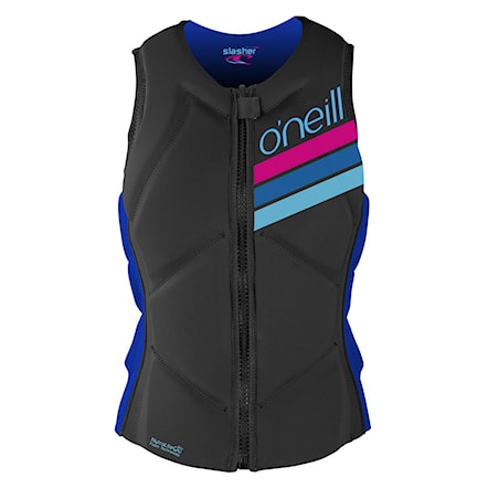 Wakeboard Vest O'Neill Wms Slasher Comp Vest graphite/tahitian blue 2017 - 1