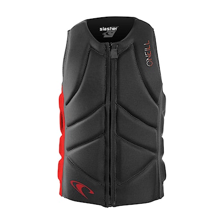 Wakeboard Vest O'Neill Youth Slasher Comp Vest graphite/red 2021 - 1