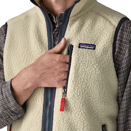 Kamizelka Patagonia M's Retro Pile Vest pelican w/smolder blue 2026 - 4