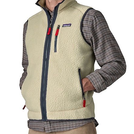 Kamizelka Patagonia M's Retro Pile Vest pelican w/smolder blue 2026 - 5