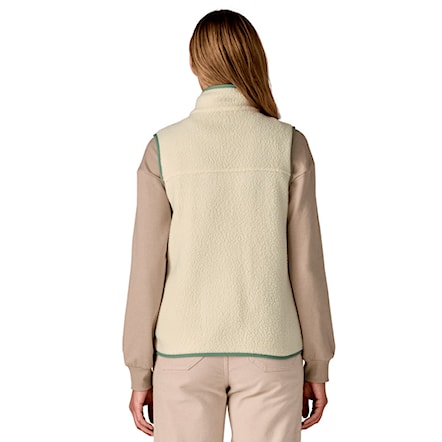 Kamizelka Patagonia W's Retro Pile Vest natural w/ellwood green 2026 - 2