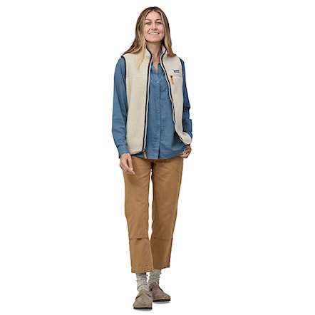 Vesta Patagonia W's Retro Pile Vest pelican 2025 - 13