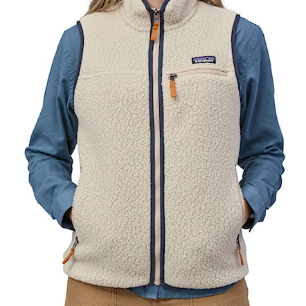 Vesta Patagonia W's Retro Pile Vest pelican 2025 - 4