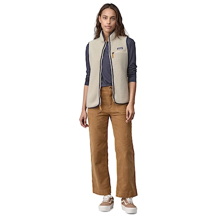 Vesta Patagonia W's Retro Pile Vest pelican 2025 - 8