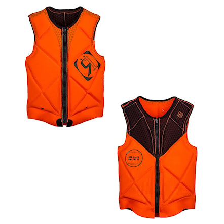 Wakeboard Vest Ronix Parks Athletic Cut black/orange 2017 - 1