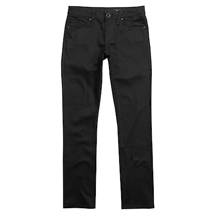 Jeans/nohavice Volcom 2X4 Denim black on black 2018 - 1