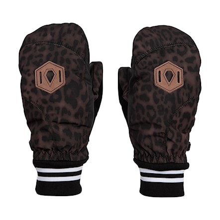 Snowboard Gloves Volcom Bistro Mitt leopard 2021 - 1