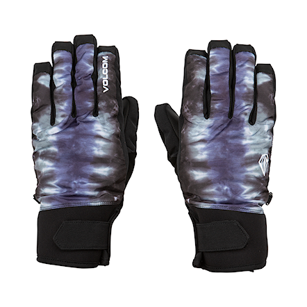 Snowboard Gloves Volcom Nyle black print 2020 - 1