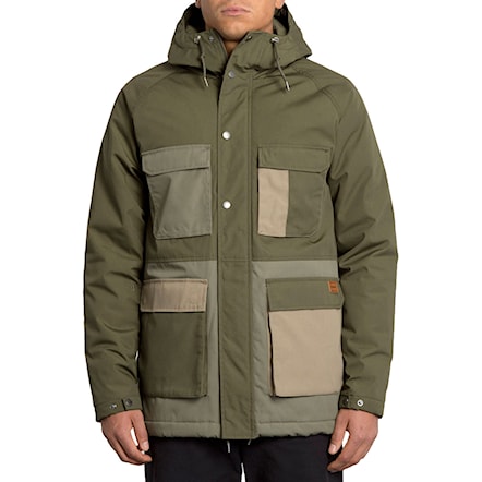 Winter Jacket Volcom Renton Winter 5K army green combo 2019 - 1