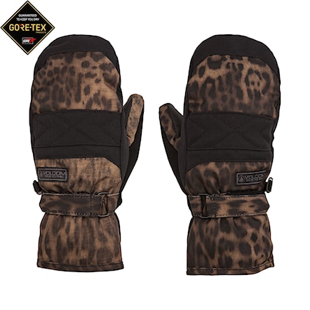 Snowboard Gloves Volcom Wms Peep Gore-Tex leopard 2022 - 1