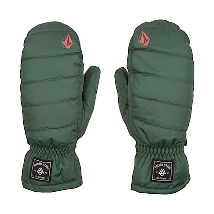 Snowboard Gloves Volcom Wms Puff Puff Mitt military 2023 - 1