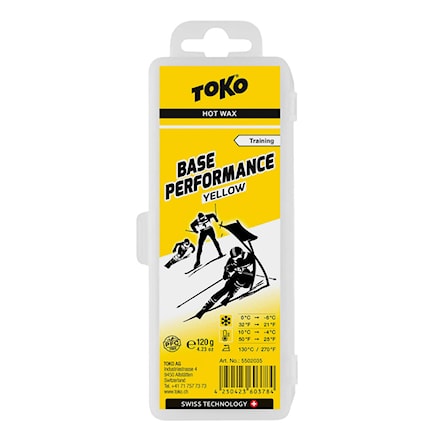 Wax Toko Base Performance 120 g yellow - 1