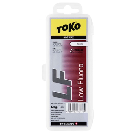 Wosk Toko LF Hot Wax 120G red - 1