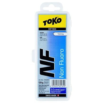 Wax Toko NF Hot Wax 120G blue - 1