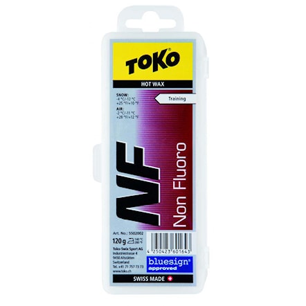 Vosk Toko NF Hot Wax 120G red - 1
