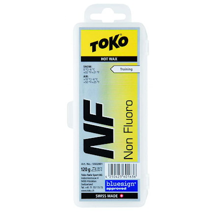 Vosk Toko NF Hot Wax 120G yellow - 1