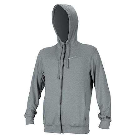 Wakeboard Technical Jacket O'Neill Hybrid L/S Full Zip Sun Hoodie cool grey/cool grey 2018 - 1
