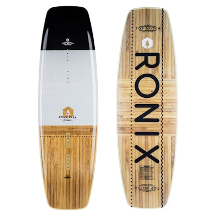 Wakeboard Ronix Top Notch black/white/wood 2019 - 1