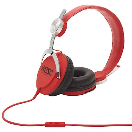 Headphones WeSC Bass hot orange - 1