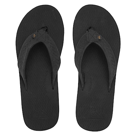 Žabky Quiksilver Left Coasta black/black/brown 2022 - 1