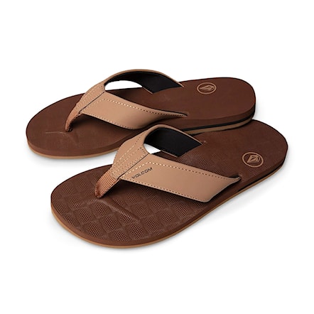 Japonki Volcom Victor brown khaki 2026 - 1