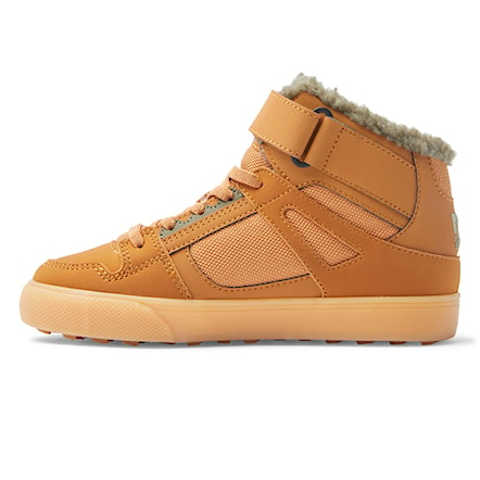 Zimné topánky DC Kids Pure High-top Winterized EV wheat 2024 - 3