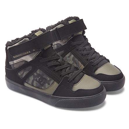 Winter Shoes DC Pure High-Top WNT EV olive camouflage 2023 - 2