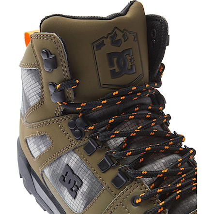 Winter Shoes DC Pure High-Top WR olive/black 2023 - 7